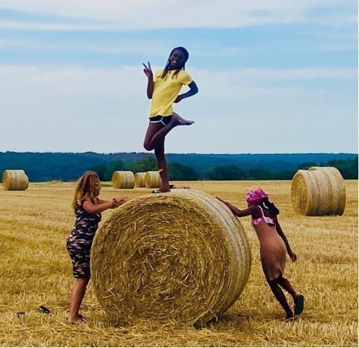 Meisjes hooiberg Meisjes hooiberg